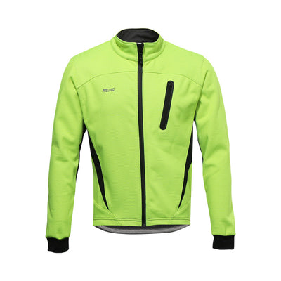 Chaqueta de Ciclismo Arsuxeo con Forro Polar para Deportes al Aire Libre - Image 14