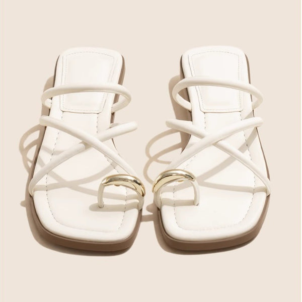 Pantuflas Hada de Verano con Cobertura de Dedos - Cómodas y Versátiles
