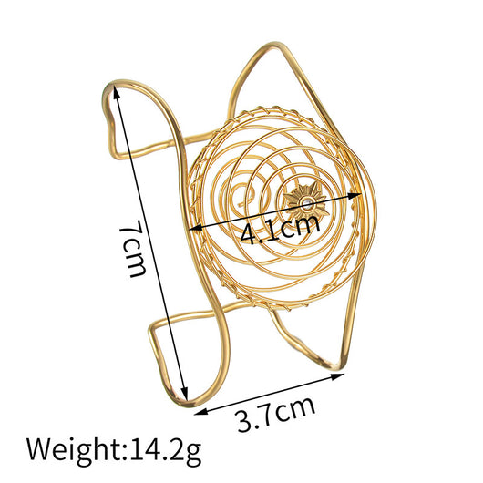 Pulsera Hueca Moderna con Diseño Europeo y Americano - Image 15