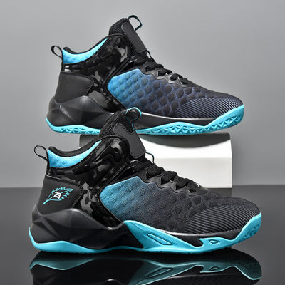 Tenis Deportivos Mid-Top con Malla Transpirable y Degradado de Color - Image 9