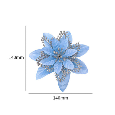 Flor Decorativa Navideña Simulada Premium - Image 14