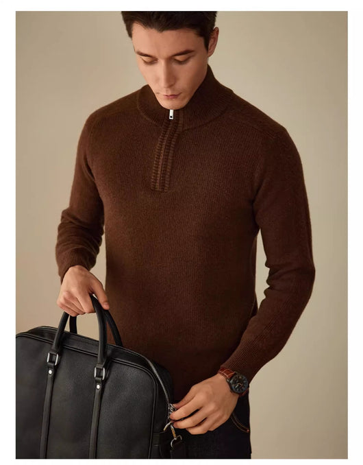 Suéter de Lana para Hombre Elegante y Versátil - Image 5