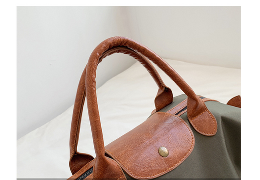 Bolsa Térmica Dumpling de Gran Capacidad - Cuero y Nylon - Image 11