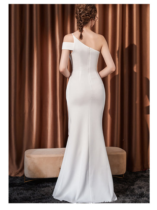 Vestido Largo de Cola de Pez para Dama Elegante y Sofisticado - Image 19