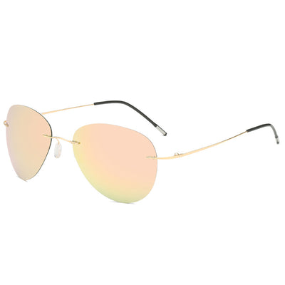 Gafas de Sol Polarizadas Titanio Ultraligeras sin Marco - Image 15