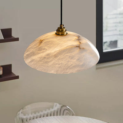 Lámpara de Techo de Mármol Italiano - Diseño Luxury de 3 Luces para Bar y Comedor - Image 4