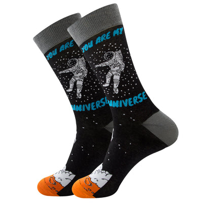 Calcetines Estampado Constelaciones Planeta - Diseño Cómico Unisex - Image 4