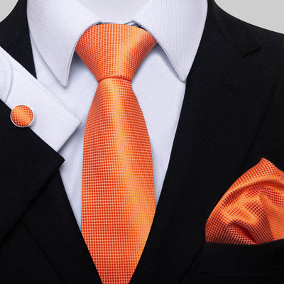 Conjunto de Corbata, Pañuelo y Gemelos para Hombre - Elegancia Empresarial - Image 30