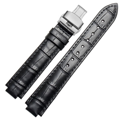 Correa de Reloj Híbrida: Silicona con Cuero Genuino - Image 3