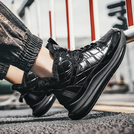 Zapatillas Altas de Algodón Versátiles para Invierno - Image 18