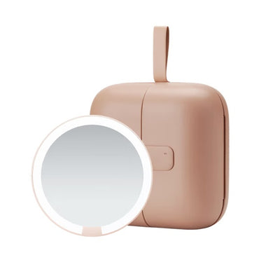 Espejo de Maquillaje LED con Luz Integrada Plegable - Set Regalo - Image 6