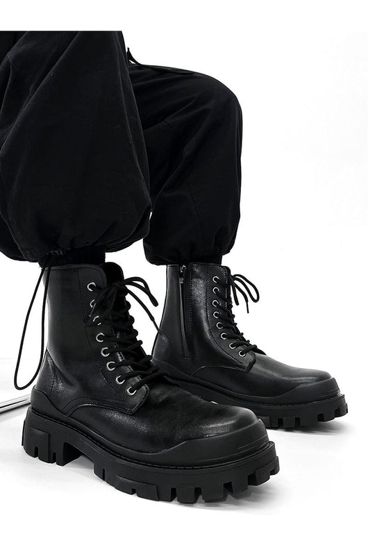 Botas Clásicas Negras de Alta Calidad Estilo Británico - Image 14