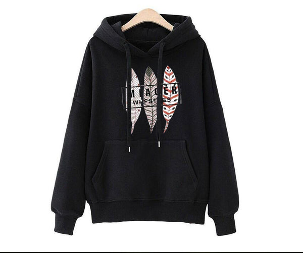 Sudadera con Capucha para Niñas Talla Grande - Terciopelo Grueso y Cálido