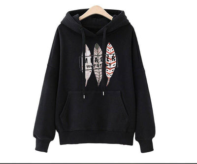 Sudadera con Capucha para Niñas Talla Grande - Terciopelo Grueso y Cálido - Image 2