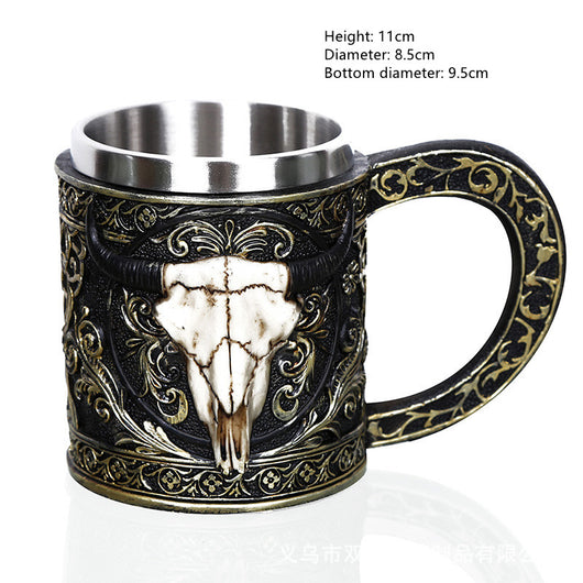 Taza Térmica de Acero Inoxidable con Diseño en Resina - Image 16