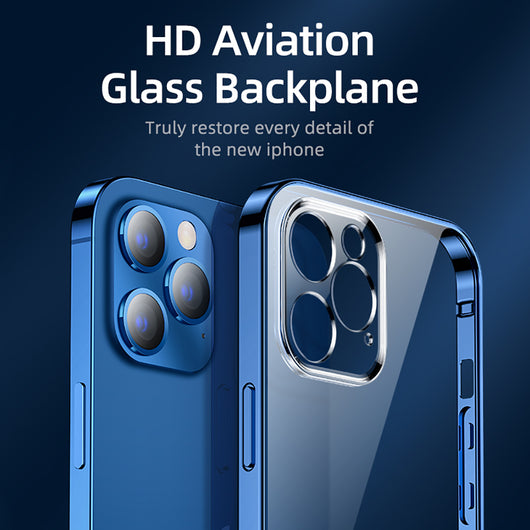 Funda Espejo Transparente Antigolpes con Cristal Templado - Image 6