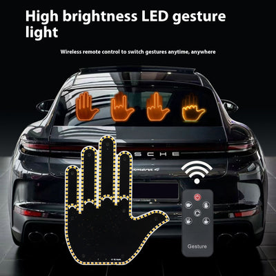 Luz de Gesto para Auto con Alerta Anticolisión Multifunción