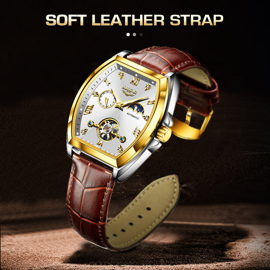 Reloj Mecánico Tourbillon para Hombre Multifuncional Resistente al Agua - Image 4