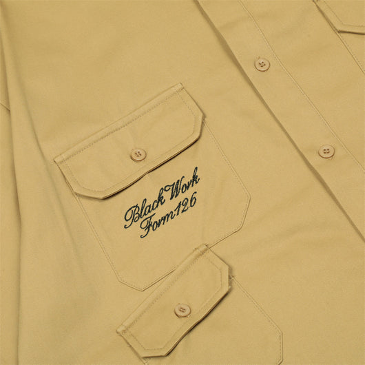 Camisa Manga Corta Hombre Verano Estilo Japonés Bordado Ángel Street - Image 6