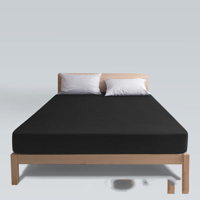 Protector de Cama Impermeable Anti-ácaros Color Sólido - Image 9