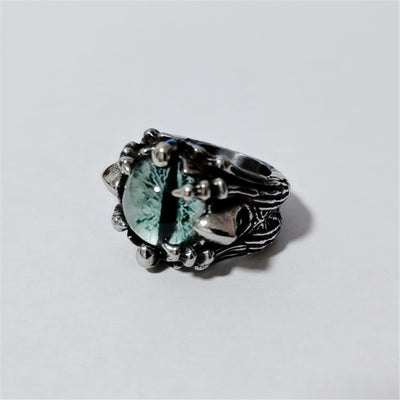 Anillo Ojo Malvado para Hombre y Mujer - Diseño Punk Personalizado - Image 4