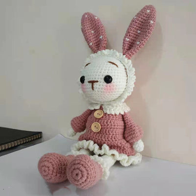 Kit Completo Muñeca Conejo Amigurumi - Lana y Accesorios para Crochet - Image 19