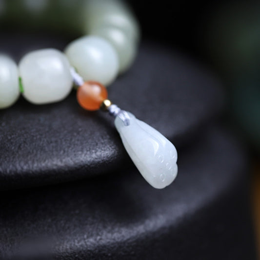 Pulsera Ornamental de Jade Loto - Image 2