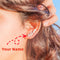 Aretes Personalizados con Nombre de Acero Inoxidable para Mujer