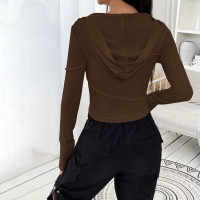 Sudadera V-Neck Slim Fit para Mujer - Base Layer Otoño Invierno - Image 2