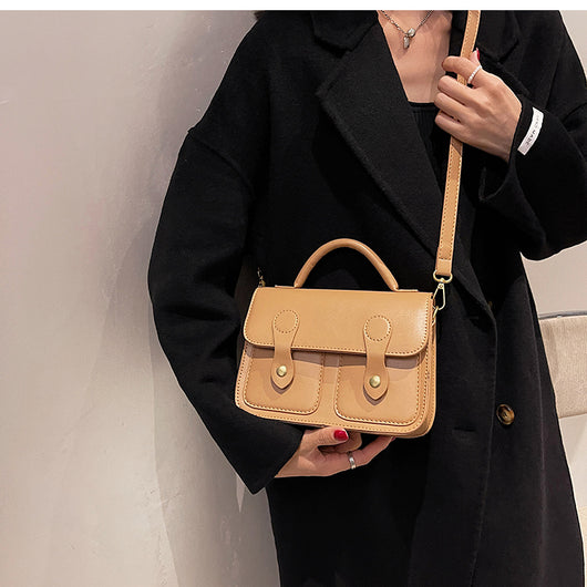 Bolso Bandolera Cuadrado Retro Vintage - Diseño Atemporal y Versátil