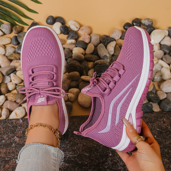 Tenis Deportivos Casuales con Malla para Mujer
