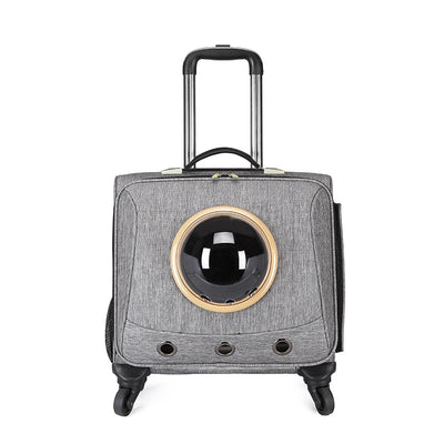 Transportín Portátil para Mascotas con Ruedas Giratorias - Image 7