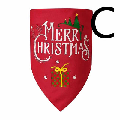Pañuelo Triangular Navideño para Perros de Doble Capa - Image 9