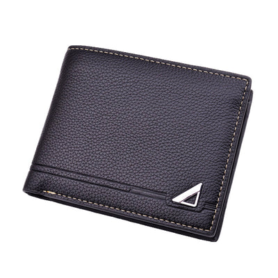 Billetera de Cuero Suave para Hombre con Patrón Lichi y Múltiples Compartimentos - Image 9