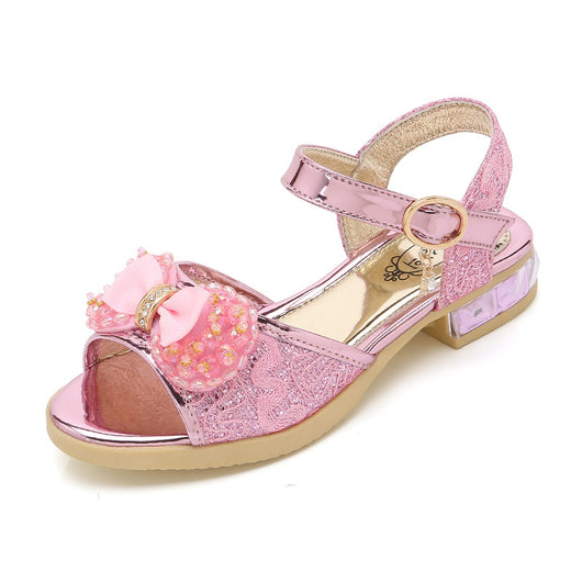 Sandalias Infantiles con Moño Estilo Coreano - Image 8