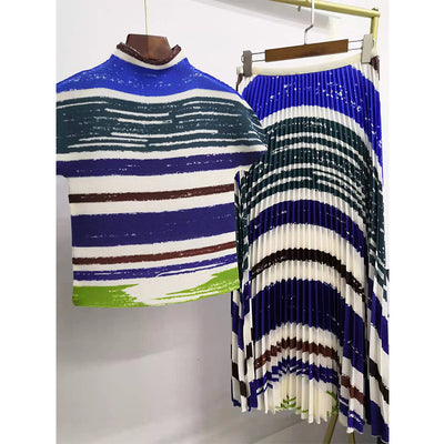 Conjunto Falda y Blusa Dos Piezas para Mujer - Image 3