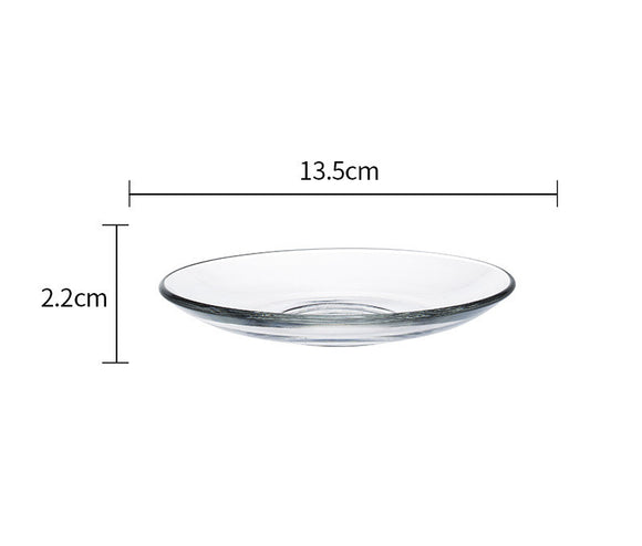 Taza de Café Cristal Templado Resistente al Calor - Diseño Europeo Moderno