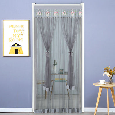 Cortina de Malla Antimosquitos sin Perforaciones - Tela Decorativa para Todas las Estaciones - Image 17