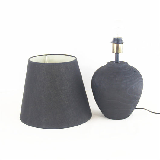 Lámpara de Mesa Artesanal de Madera | Diseño Sereno y Minimalista - Image 20