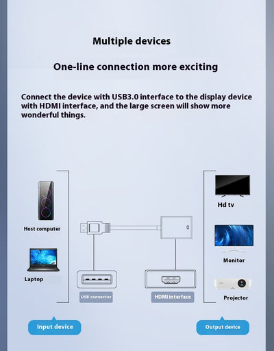 Adaptador USB a HDMI de Alta Definición en Aluminio - Image 12