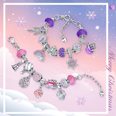 Set de Pulseras y Adornos Navideños DIY para Niñas - Image 11