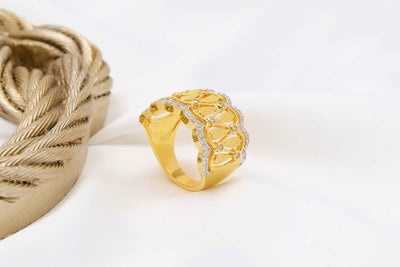 Anillo de Plata S925 Texturizado Efecto Estrellado - Image 8