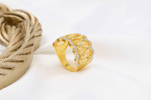 Anillo de Plata S925 Texturizado Efecto Estrellado - Image 8