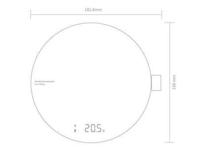 Báscula de Repostería Digital Inteligente con Pantalla LED y Control por APP - Image 5