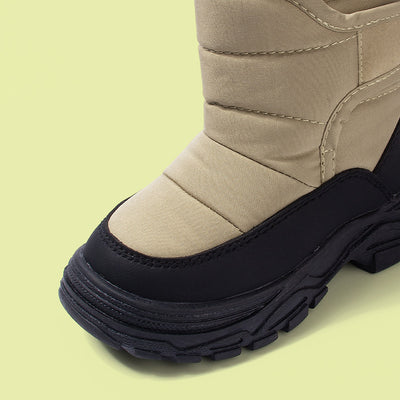 Botas Cálidas Aisladas para Niños con Suela Gruesa y Caña Alta - Image 3