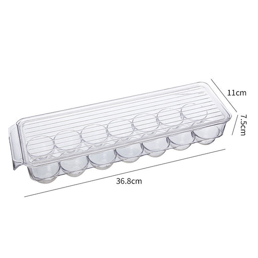Caja Organizadora Refrigerador Transparente con Cajón - Conservación de Alimentos - Image 15