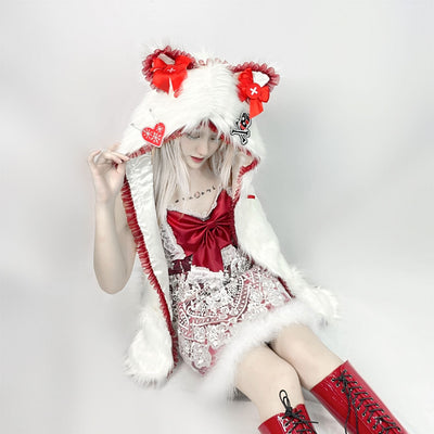 Gorro Navideño con Orejas de Gato - Image 13