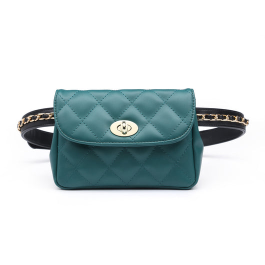 Bolso Crossbody Rombo con Cadena - Perfumero de Moda Compacto - Image 2