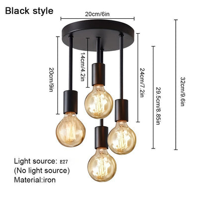 Lámpara de Techo Moderna Tres Puntos de Luz - Image 5