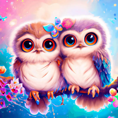 Pegatinas Diamantadas con Diseños de Animales Hechas a Mano - Image 13